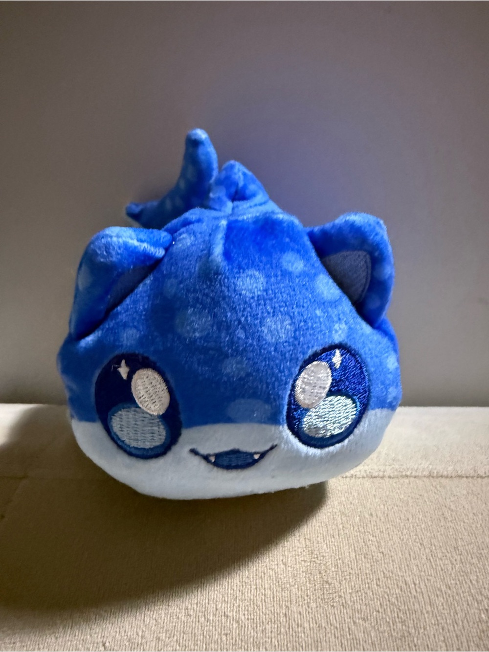 Aphmau MeeMeows Mystery Plush Whale Shark Blue Spotted Under the Sea Series 7in